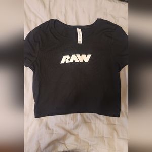 Raw Nutrition cropped tee